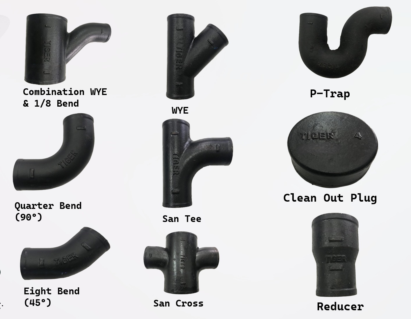 Tiger Cast Iron Pipe